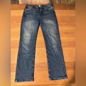 Frame Denim Dark Blue Straight Jeans